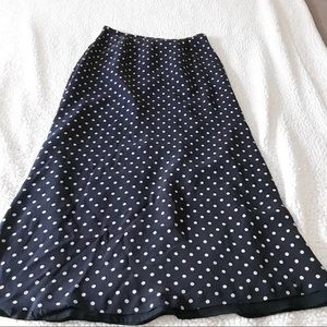 talbots flowy skirt